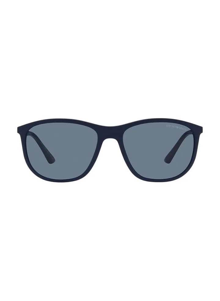 Men's Full Rim Square Sunglasses 0EA4201 58 50882V