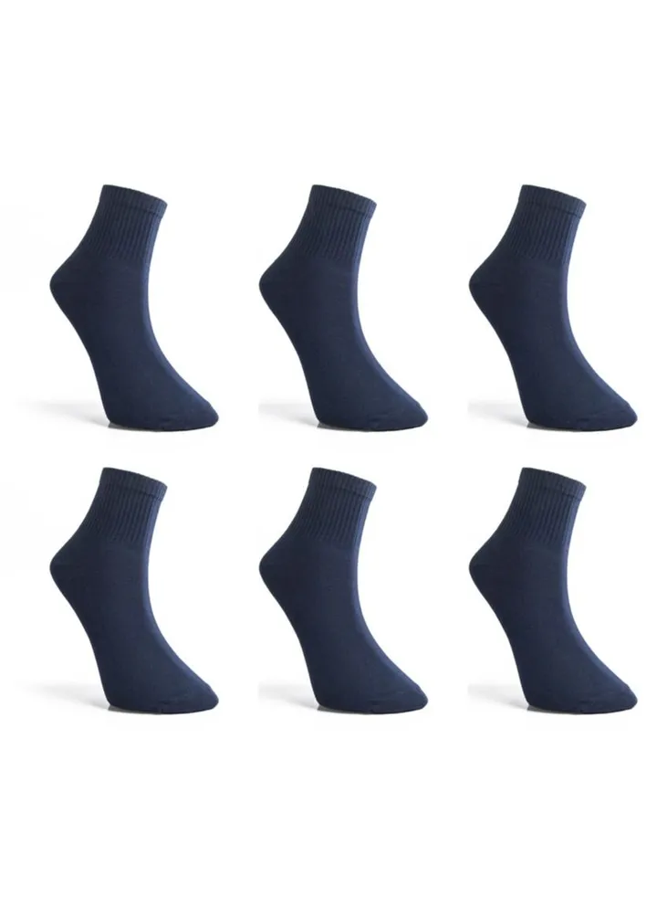 Maestro Tennis Bucket 6 Socks Navy-123