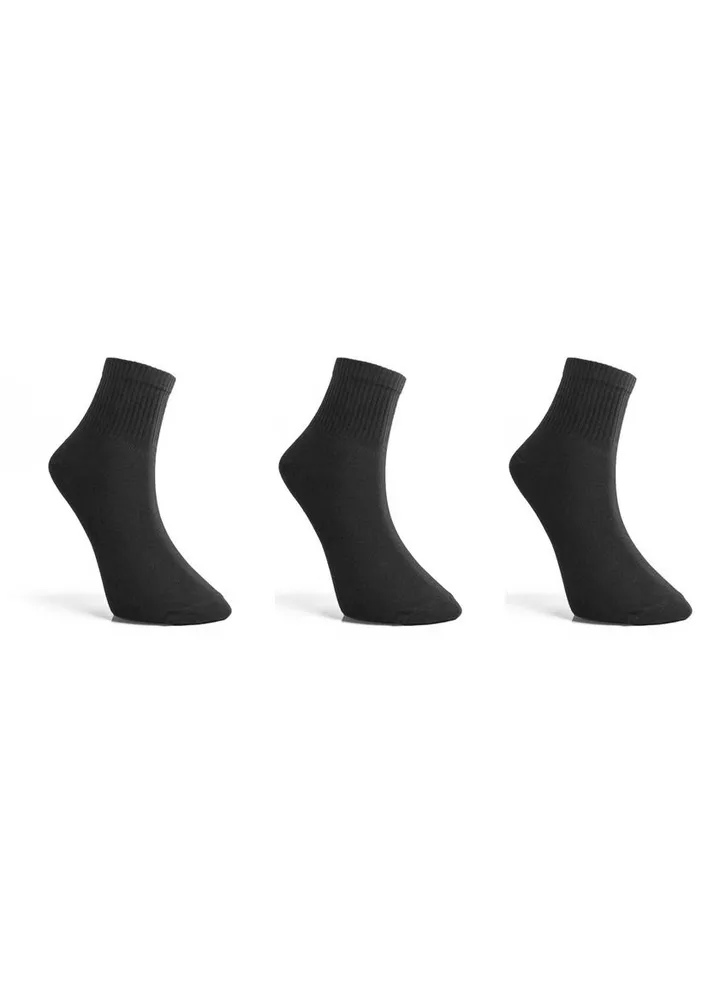 Maestro Tennis Bucket 3 Socks Black-123