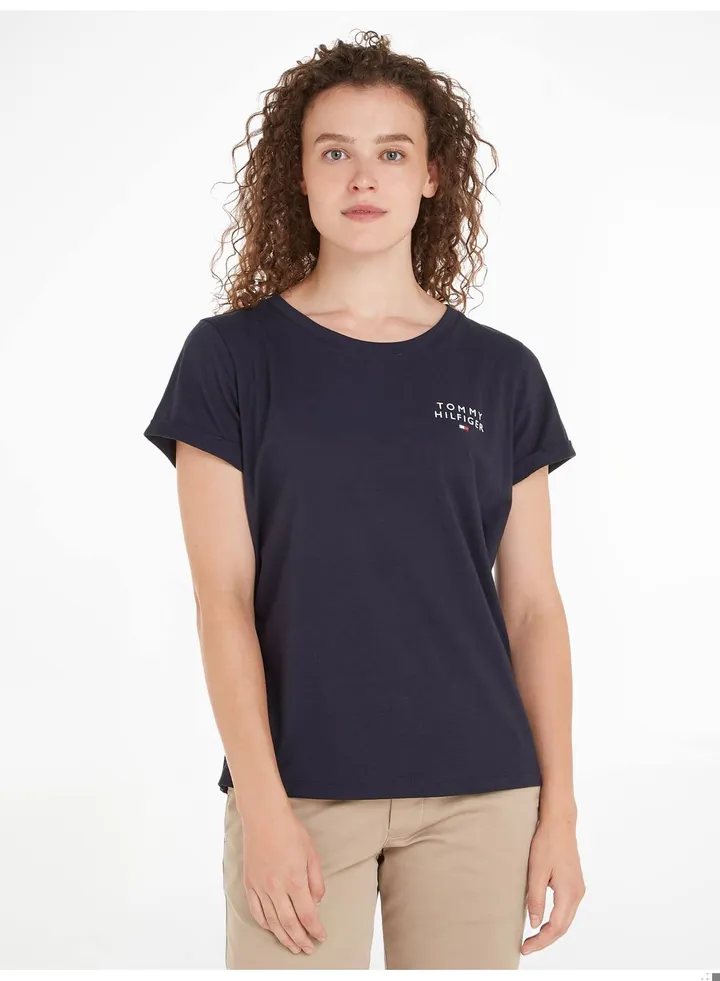 Women's Original Logo Lounge T-Shirt, Navy