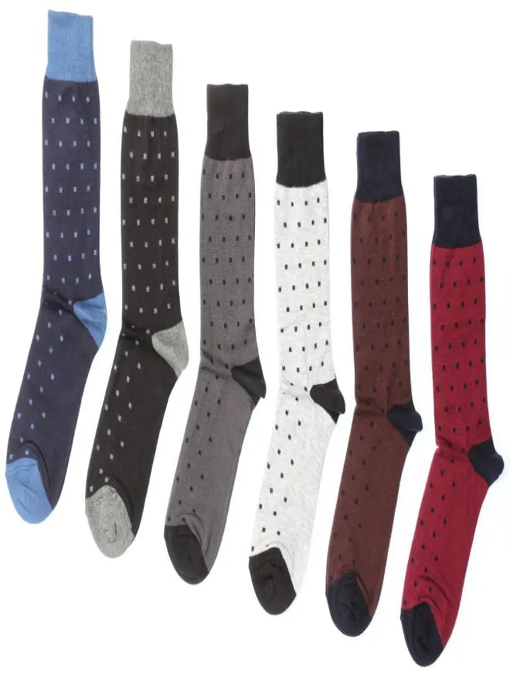 Bundle Of 2 Soft Cotton Classic Socks For Men