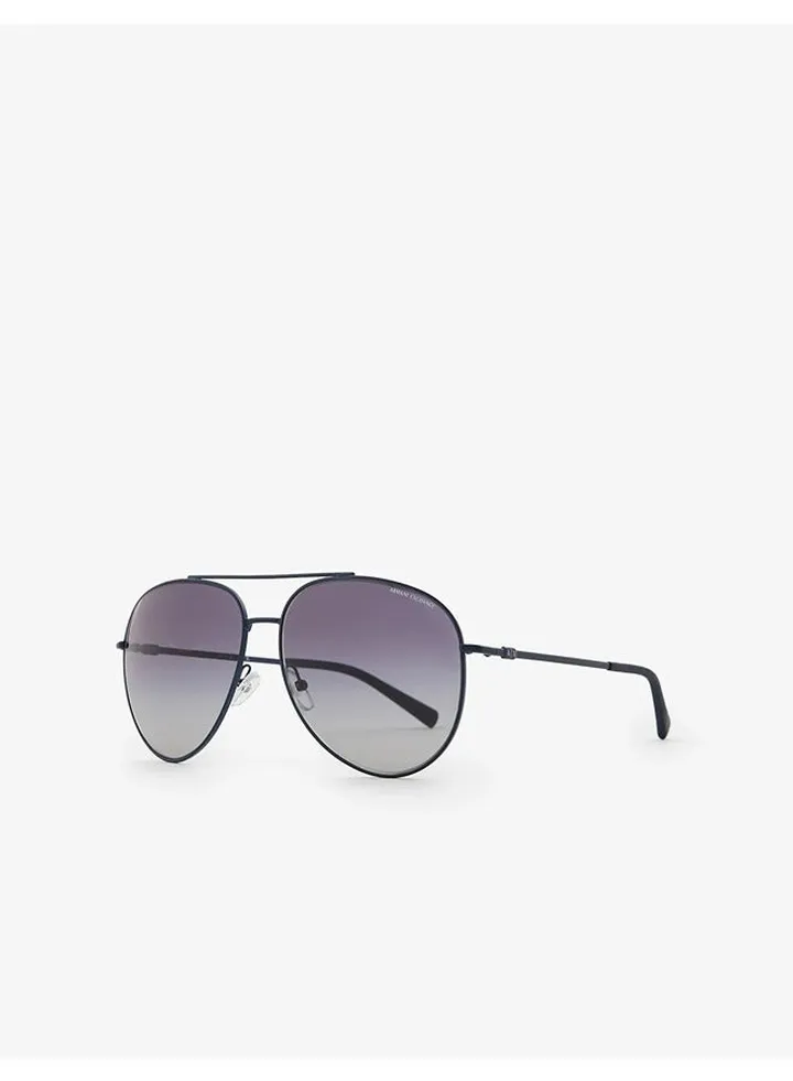 Full Rim Aviator Sunglasses 0AX2043S