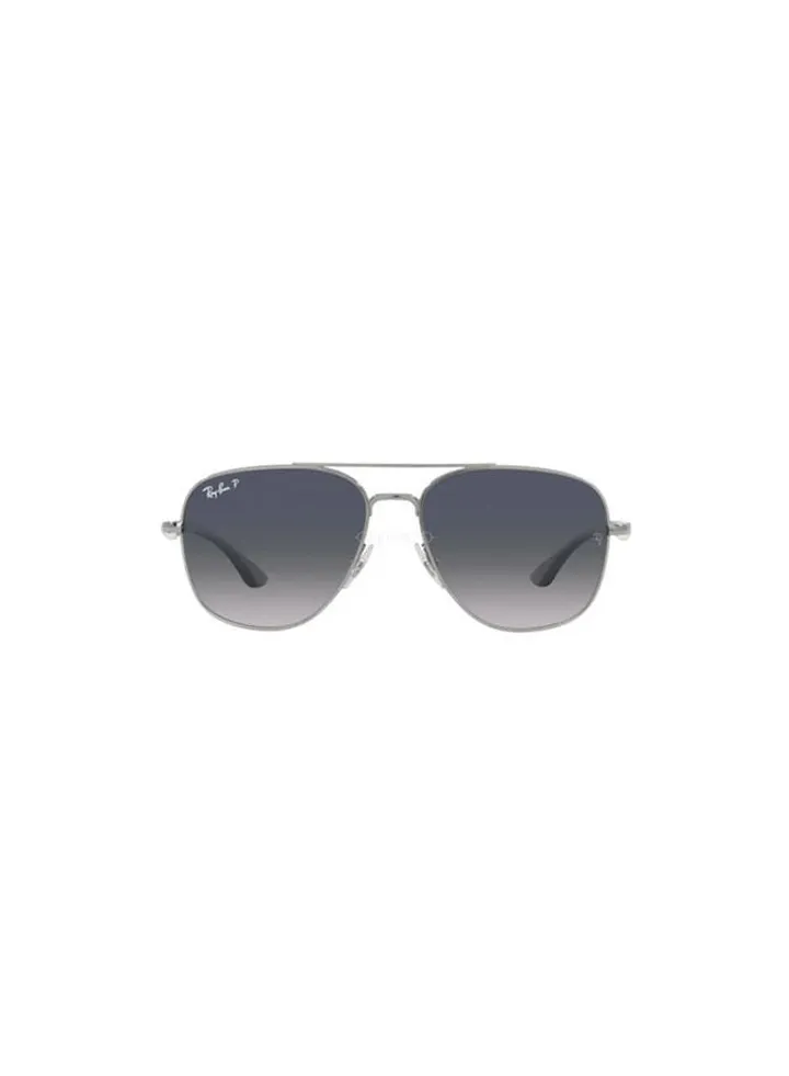 Men's Full Rim Square Sunglasses 3683-59-004-78