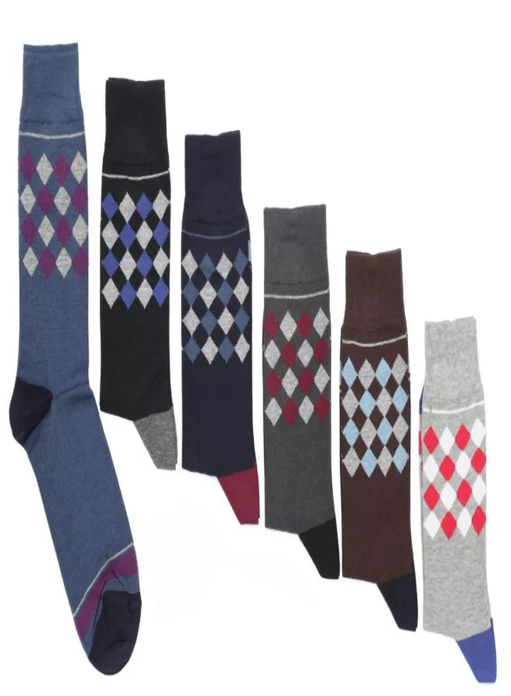 Bundle Of 2 Soft Cotton Classic Socks For Men