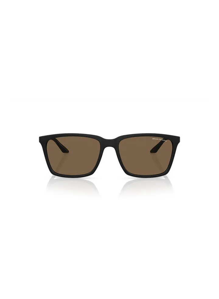 Full Rim Rectangular Sunglasses 0AX4138S 57 807873