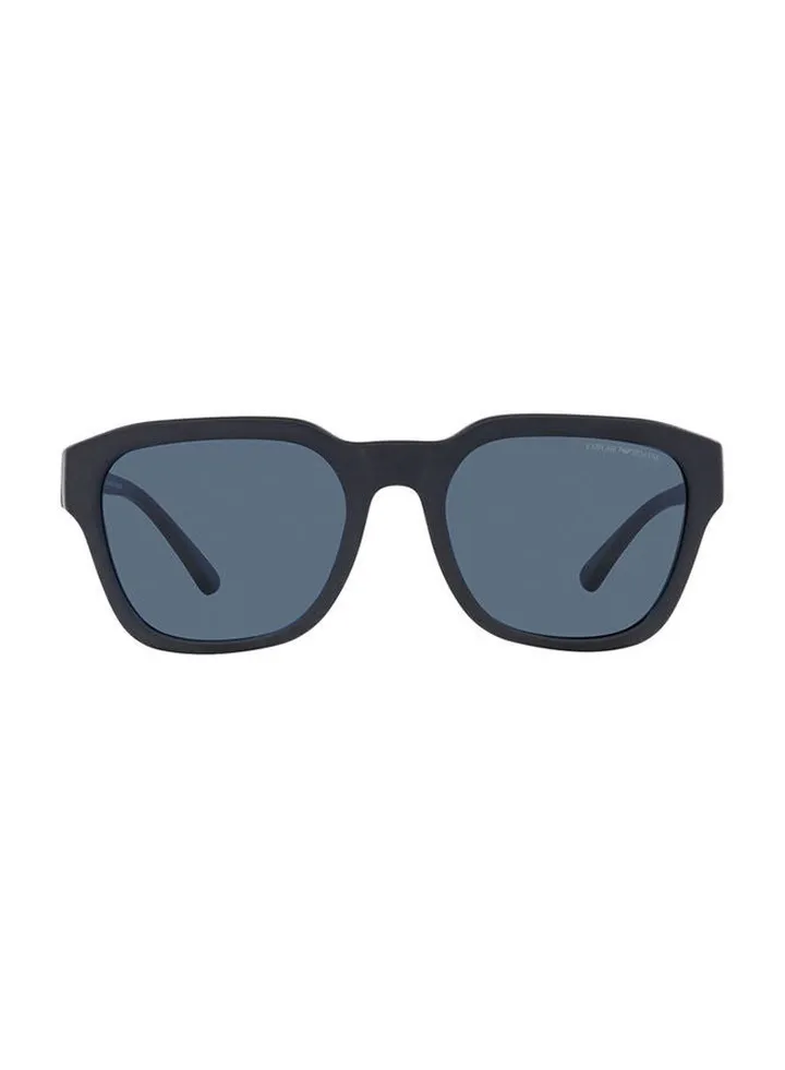 Men's Full Rim Square Sunglasses 0EA4175 55 508880