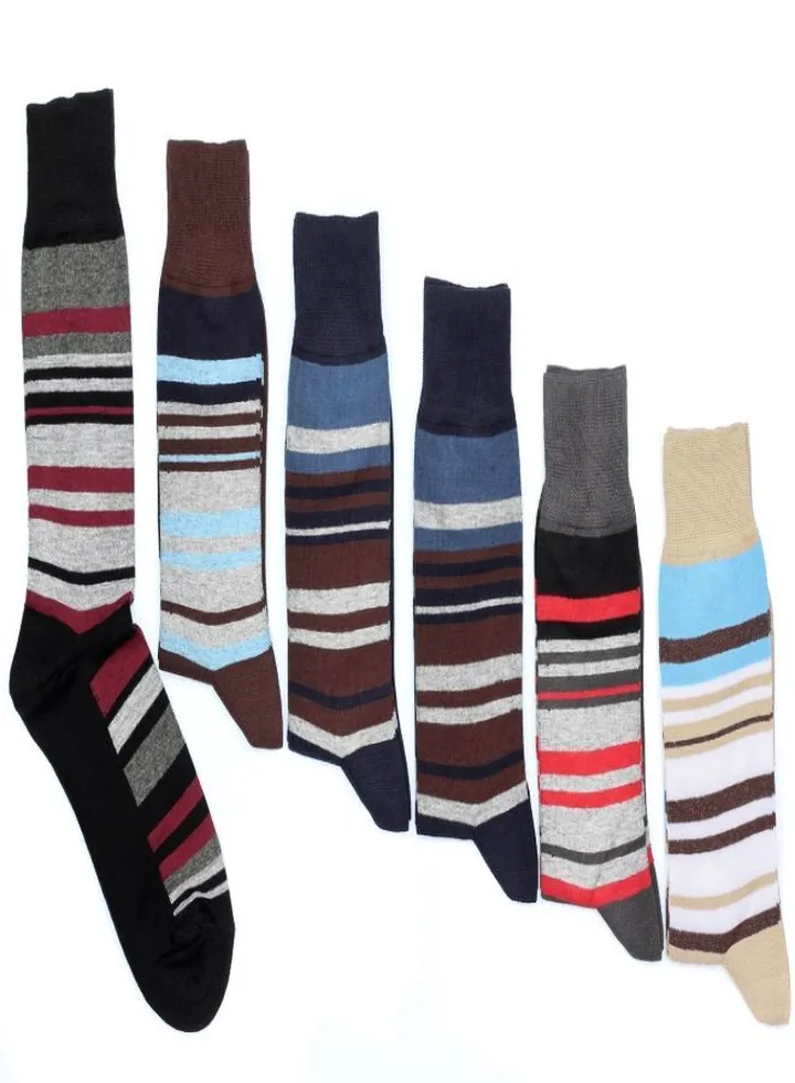Bundle Of 2 Soft Cotton Classic Socks For Men