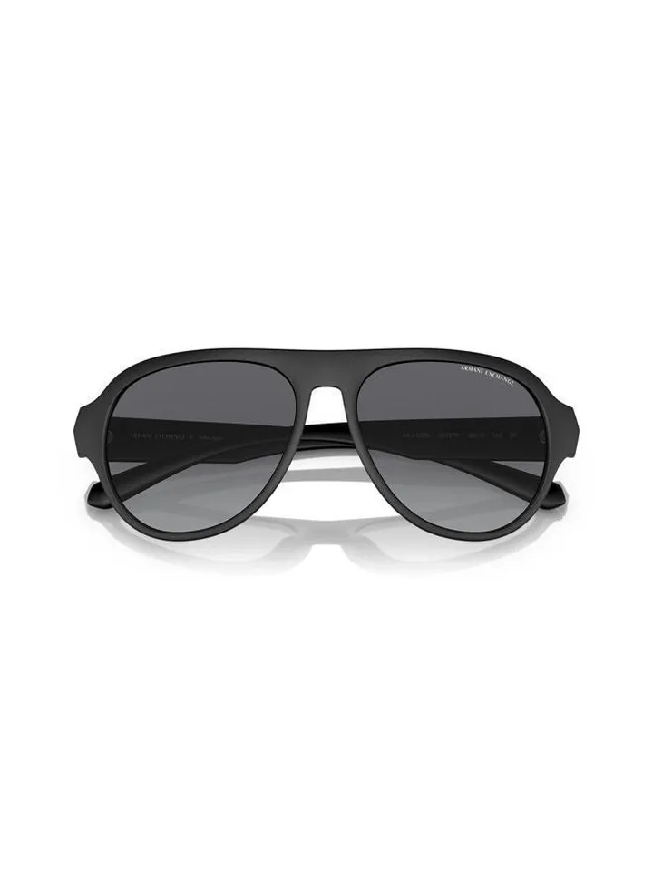 Full Rim Oval Sunglasses 4126SU-58-8078-T3