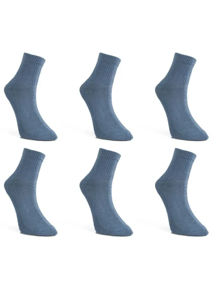 Maestro Tennis Bucket 6 Socks Navy-124
