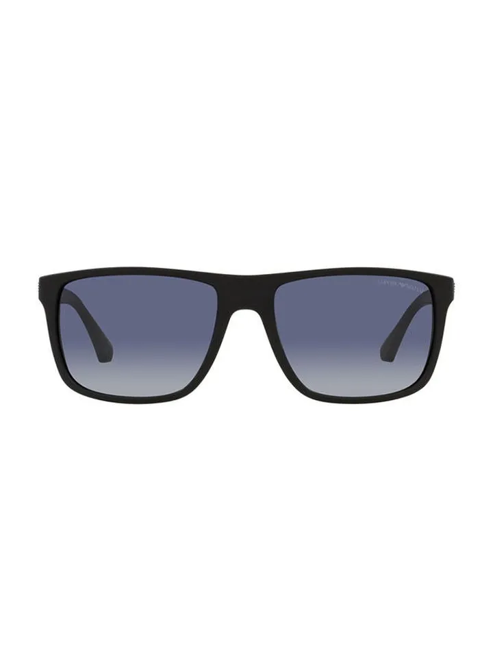 Men's Full Rim Square Sunglasses 0EA4033 56 58644L