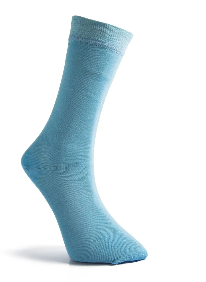 Maestro Cotton Socks Light Blue 10.5-99