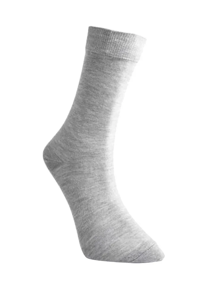 Comfortable Cotton Socks Light Grey