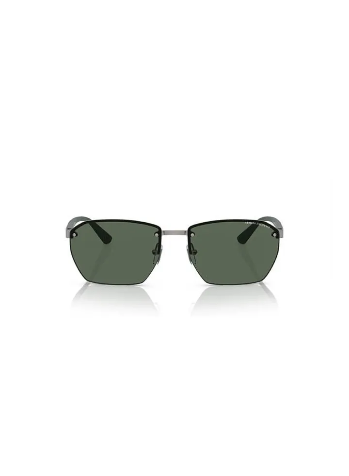 Semi-Rimless Square Sunglasses 0AX2048S 59 600371