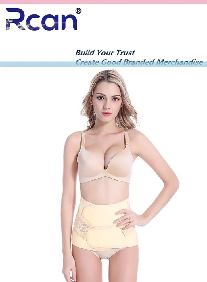 Postpartum Girdle Support Recovery Belly Band for Women Body Shaper Waist Shapewear Belt After Birth Support Band Post Surgery and Back Support