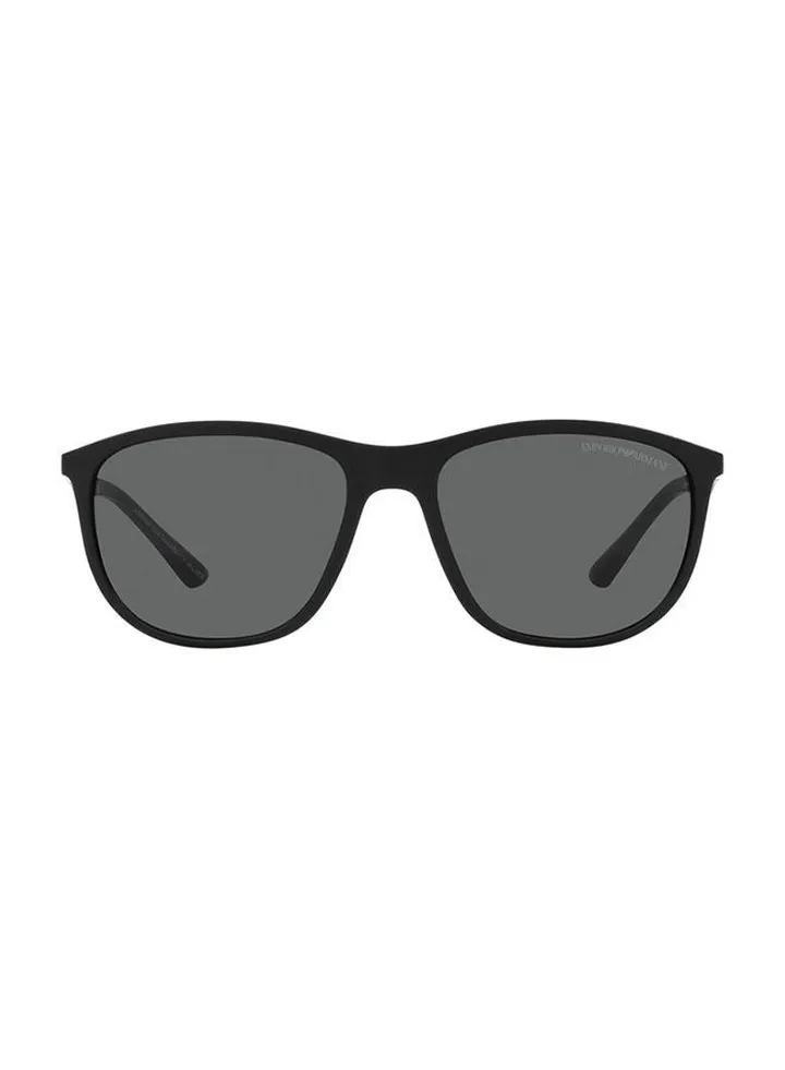 Men's Full Rim Square Sunglasses 0EA4201 58 500187