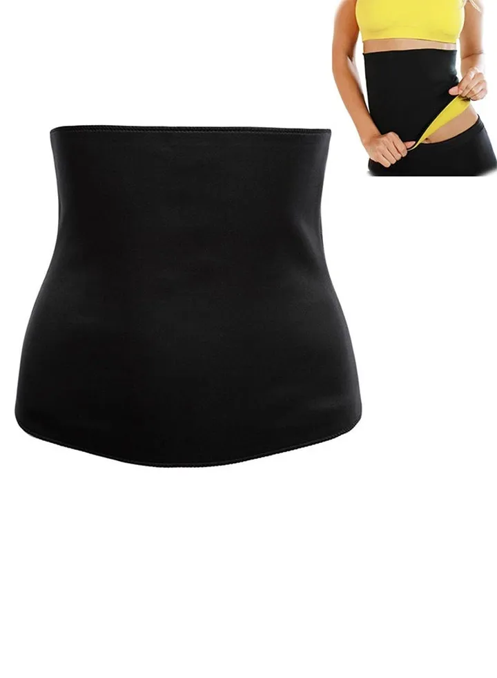 Breathable Cincher Belt Shapewear Black