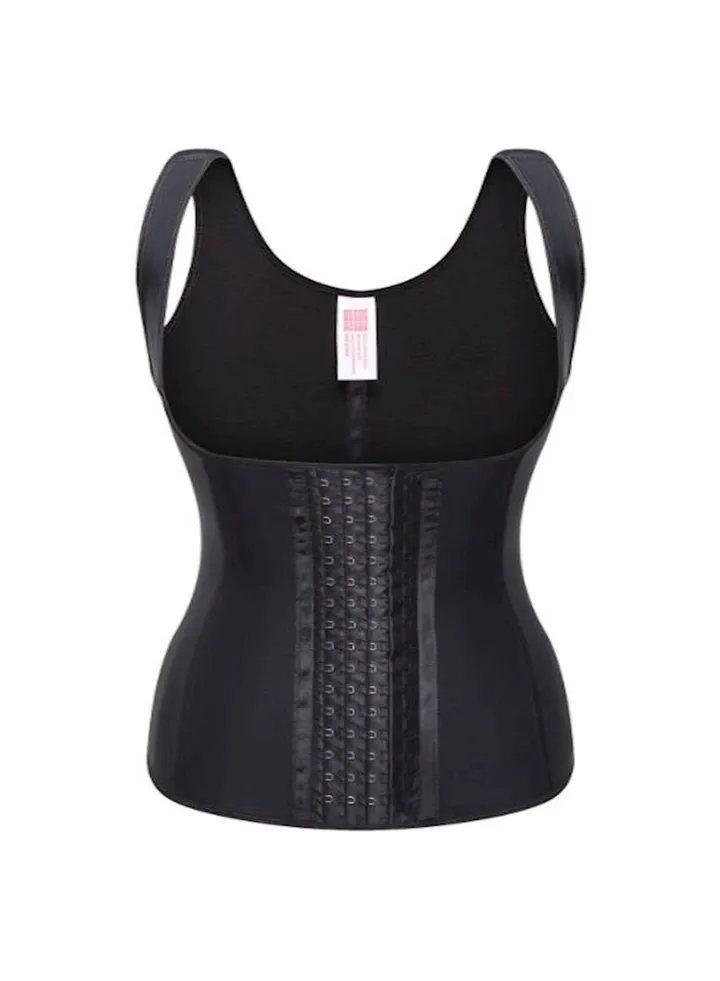Underbust Control Corset Slimming Body Shaper Black