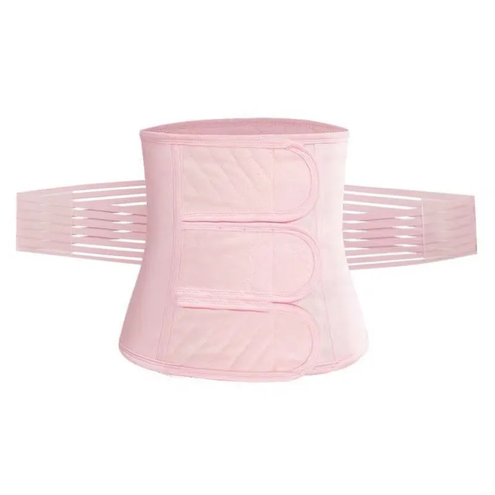 Postpartum Recovery Belt Body Shaper Pink