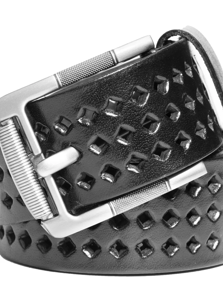 Motevia Men's 100% Genuine Leather Belt