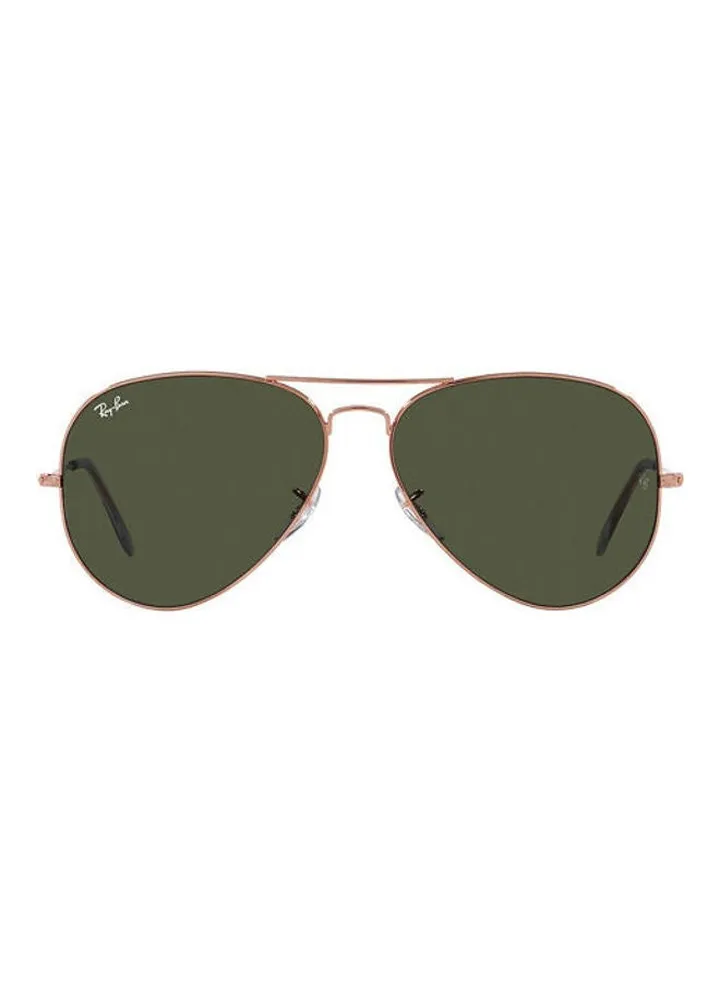 Full Rim Aviator Sunglasses 3025-58-9202-31