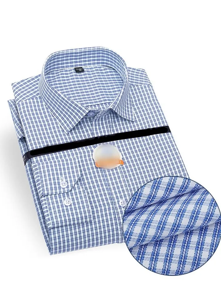 New Business Striped Long Sleeved Shirt