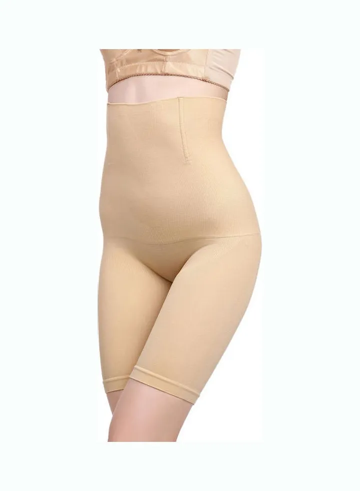 Casual Comfortable Shapewear Beige