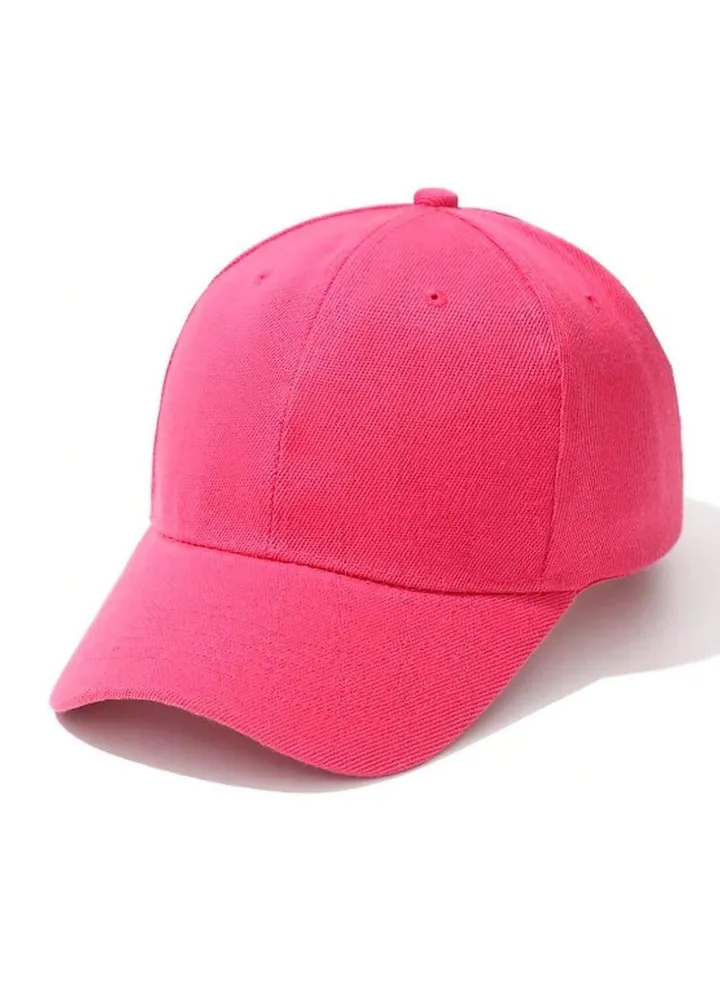 Unisex casual trend sport colored baseball paste closure cap hat