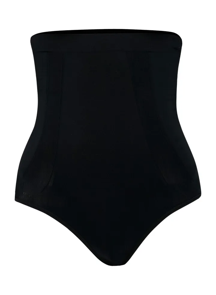 High waist Brief Black