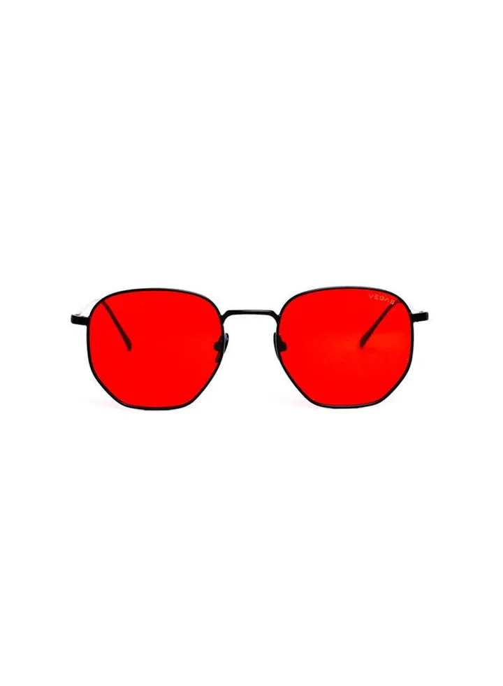 Men's Hexagon Sunglasses Eyewear V2037