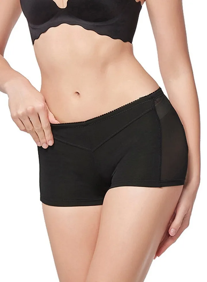 Breathable Hip-Up Body Shapewear Black