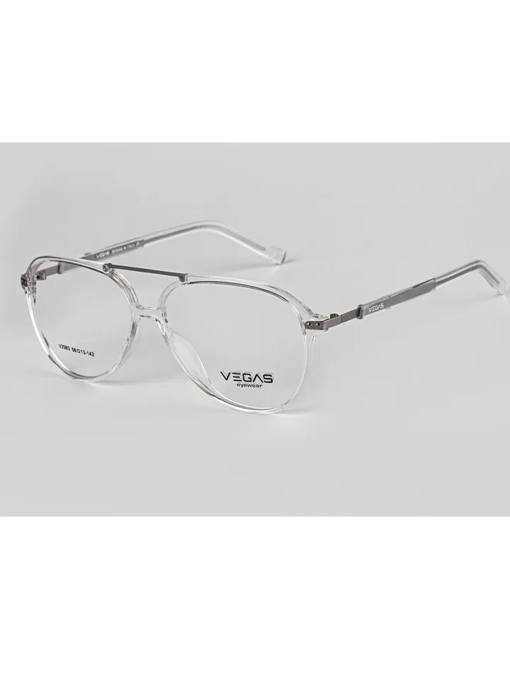 Unisex Eyeglasses V2063 - Transparent
