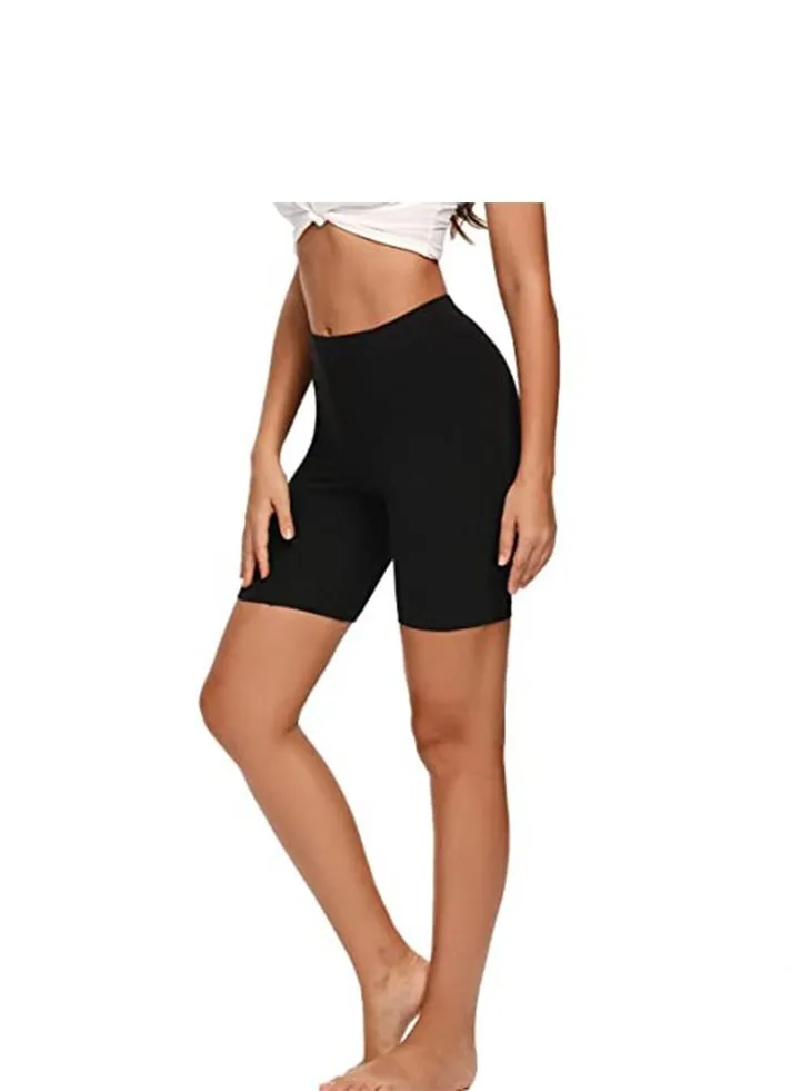 Seamless Yoga Riding Pants Black