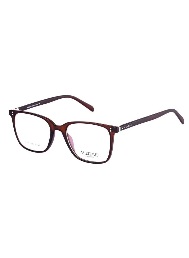 Unisex Eyeglasses V2076 - Brown