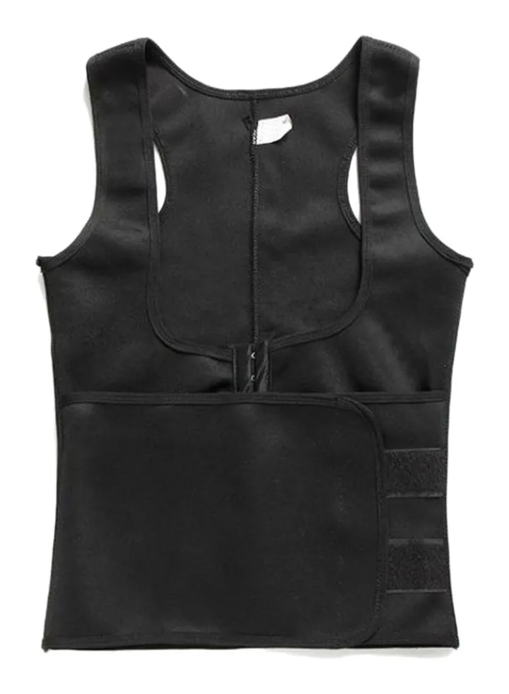 Adjustable Weight Loss Body Shapewear Black