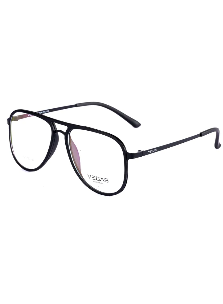 Unisex Eyeglasses V2078 - Black