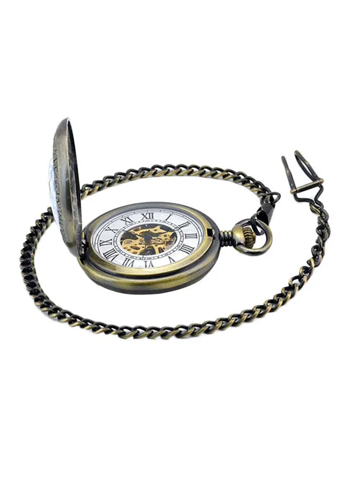 Antique Pendant Analog Pocket Watch