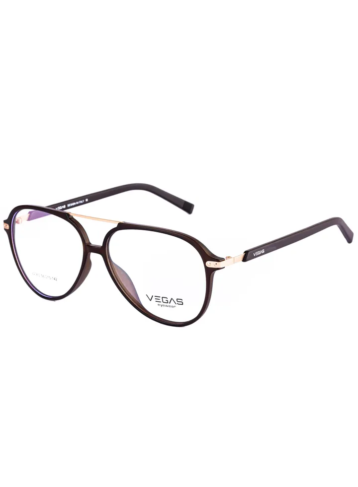 Unisex Eyeglasses V2063 - Brown