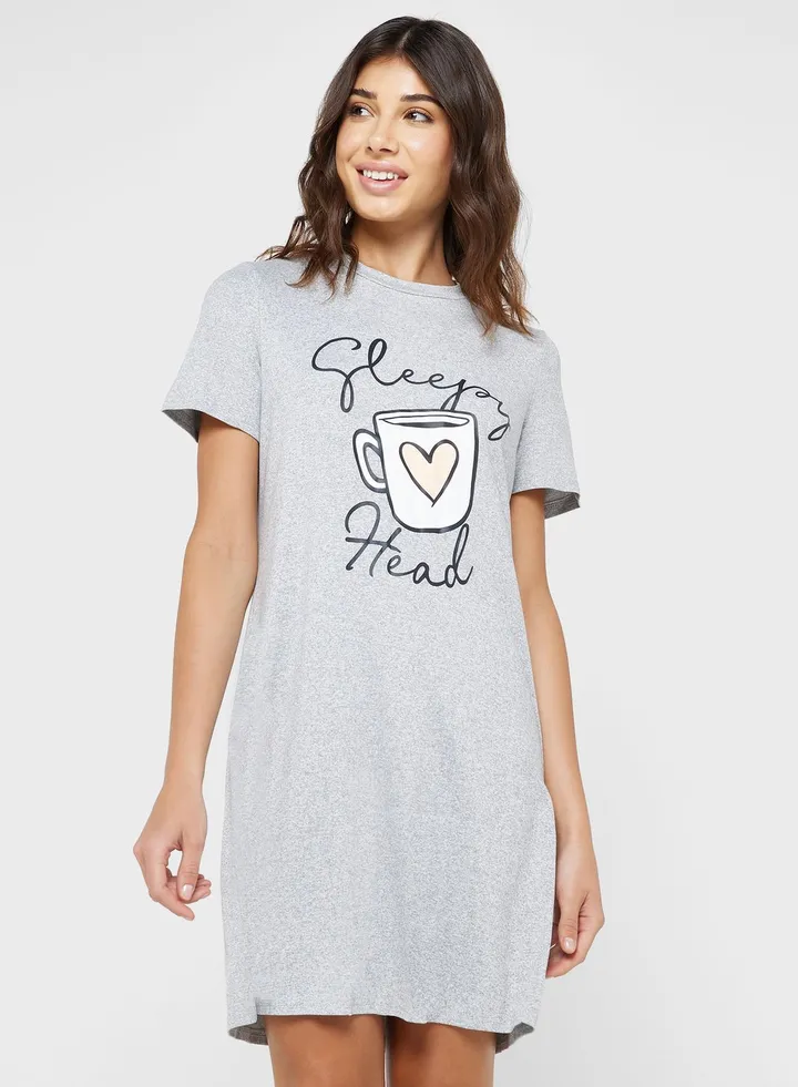Graphic Night Shirt