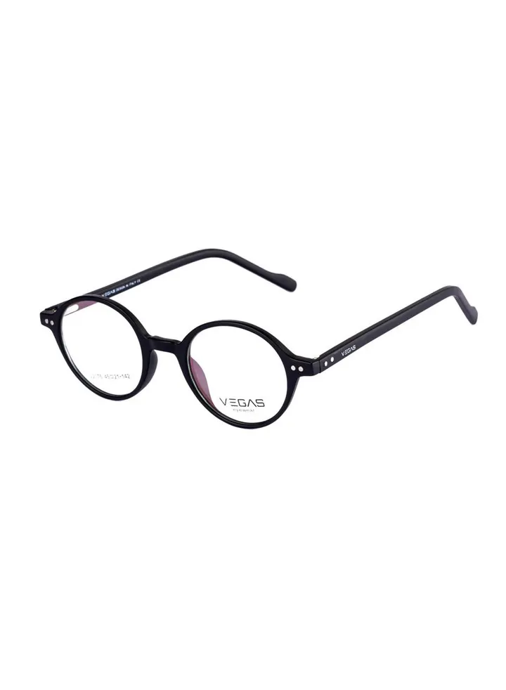 Unisex Eyeglasses V2075 - Black