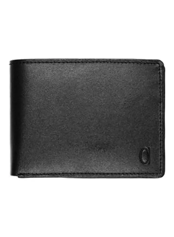 Bifold Wallet With Coin Pocket Black