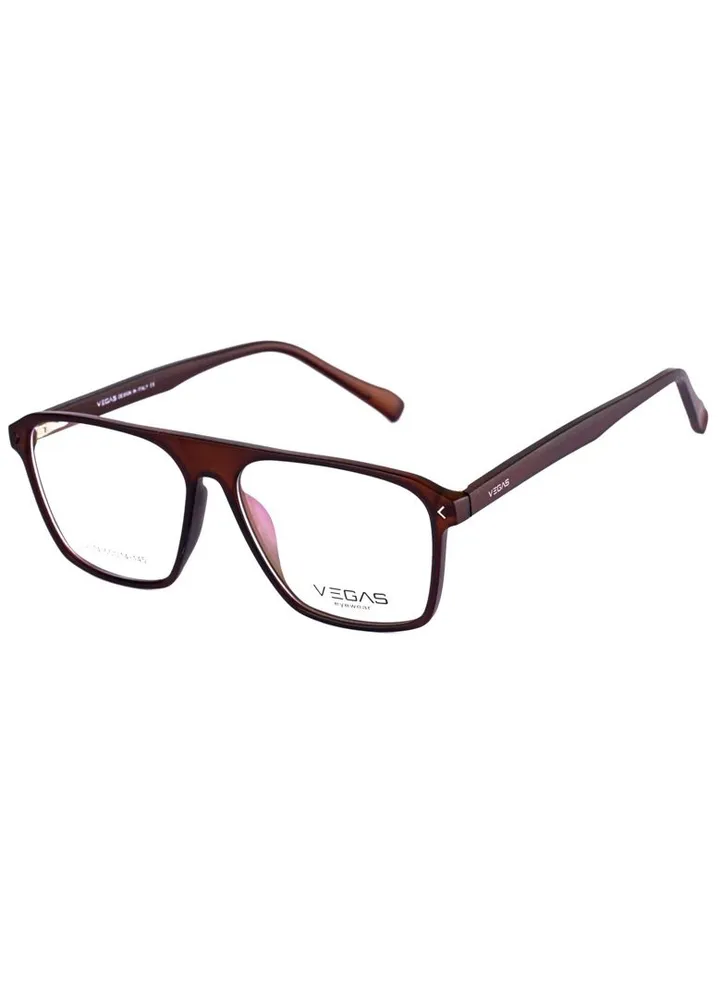 Unisex Eyeglasses V2074 - Brown