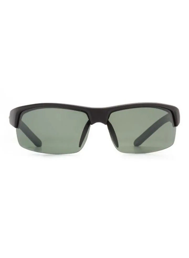 Semi-Rimless Rectangular Sunglasses 9023 C M0699