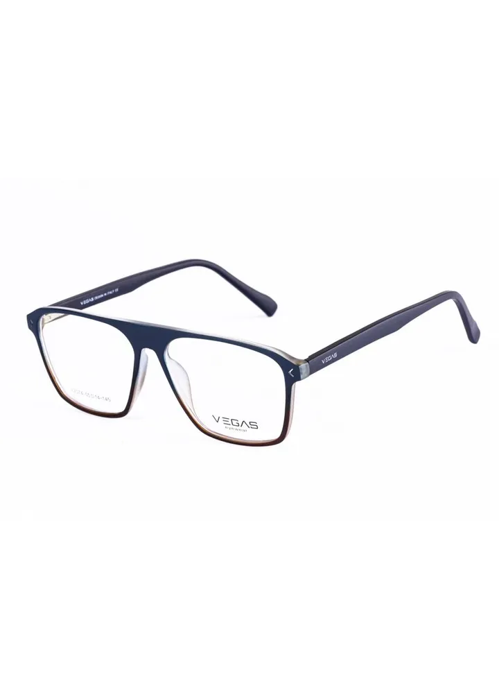 Unisex Eyeglasses V2074 - Blue