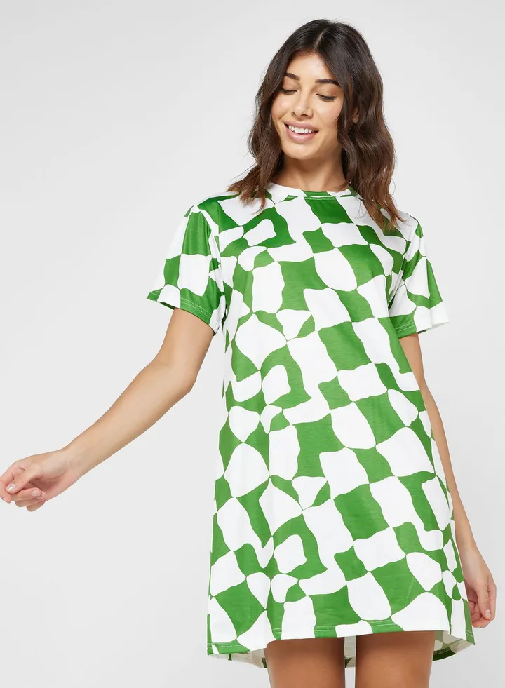 Printed Night Dress
