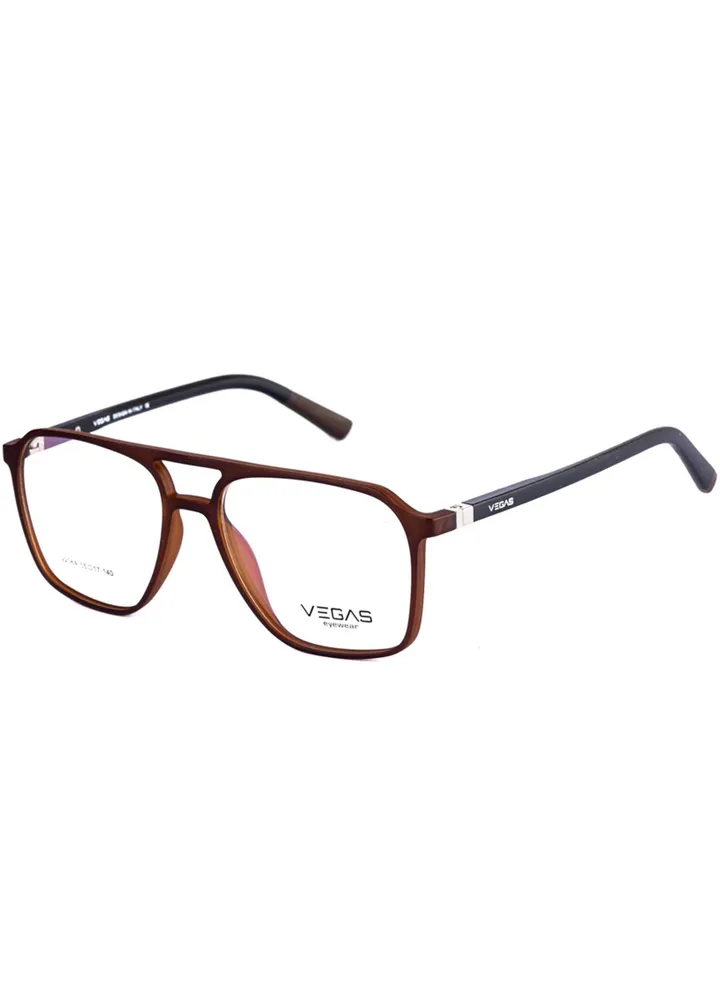 Unisex Eyeglasses V2064 - Brown