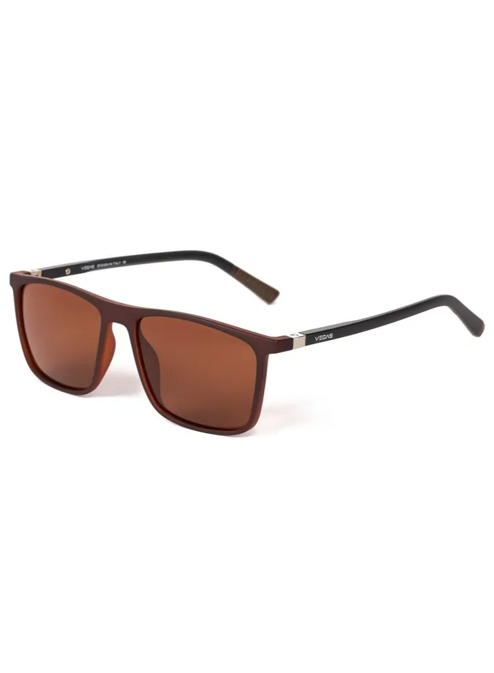 Unisex Sunglasses V2071 - Brown
