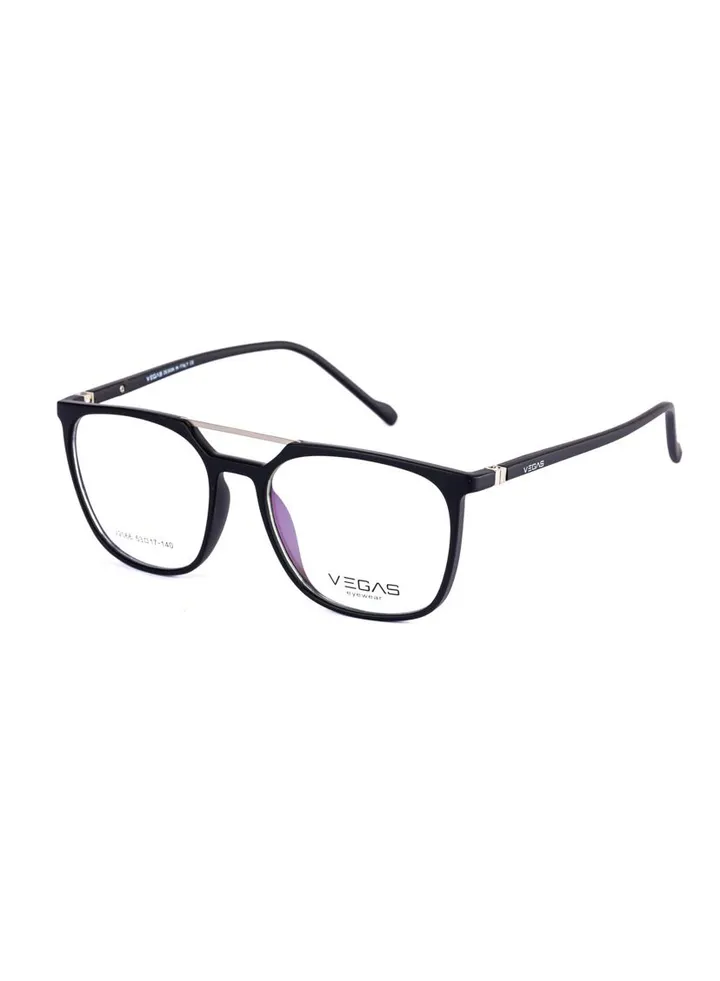 Unisex Eyeglasses V2066 - Black*silver