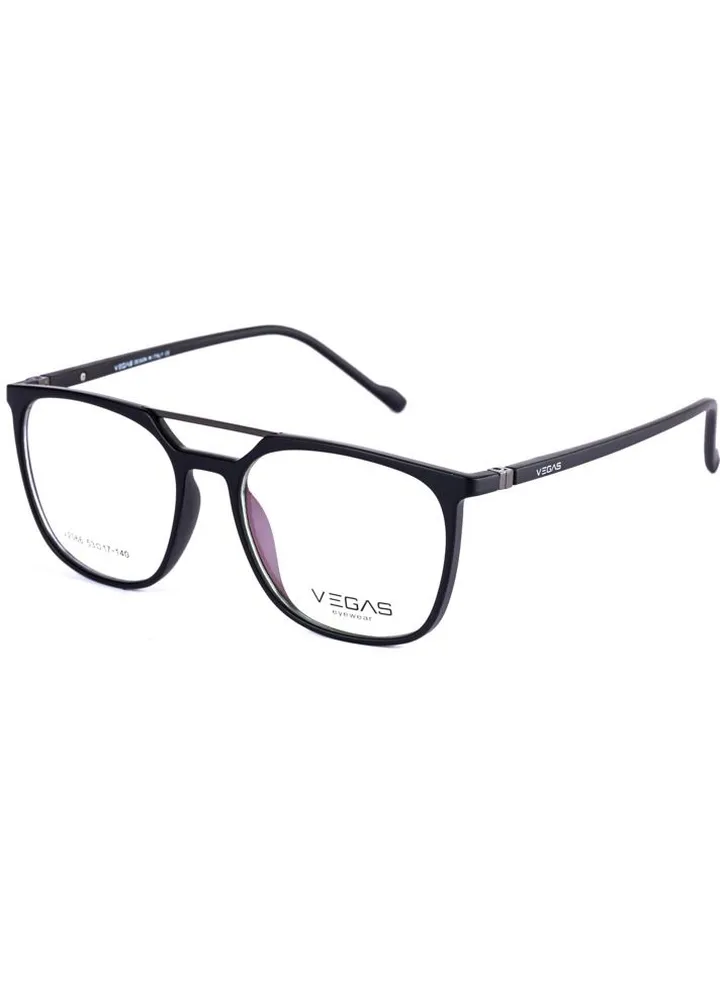 Unisex Eyeglasses V2066 - Black