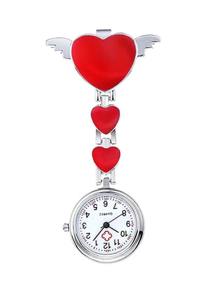 Women's Stainless Steel Analog Pocket Watch 15620