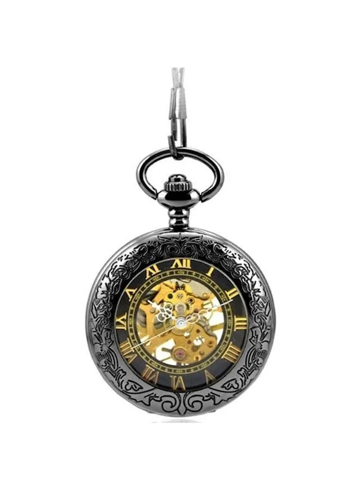 Metal Analog Pocket Watch PW-JX-76
